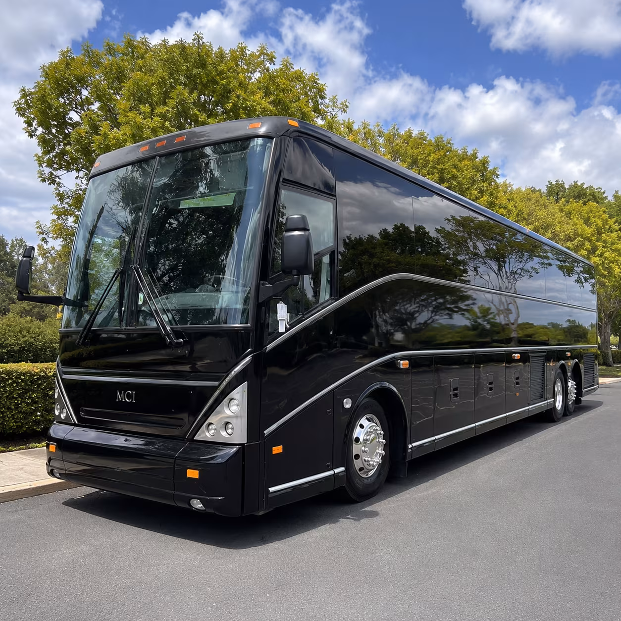 Lafayette Airport Shuttle & Transportation party bus exterior