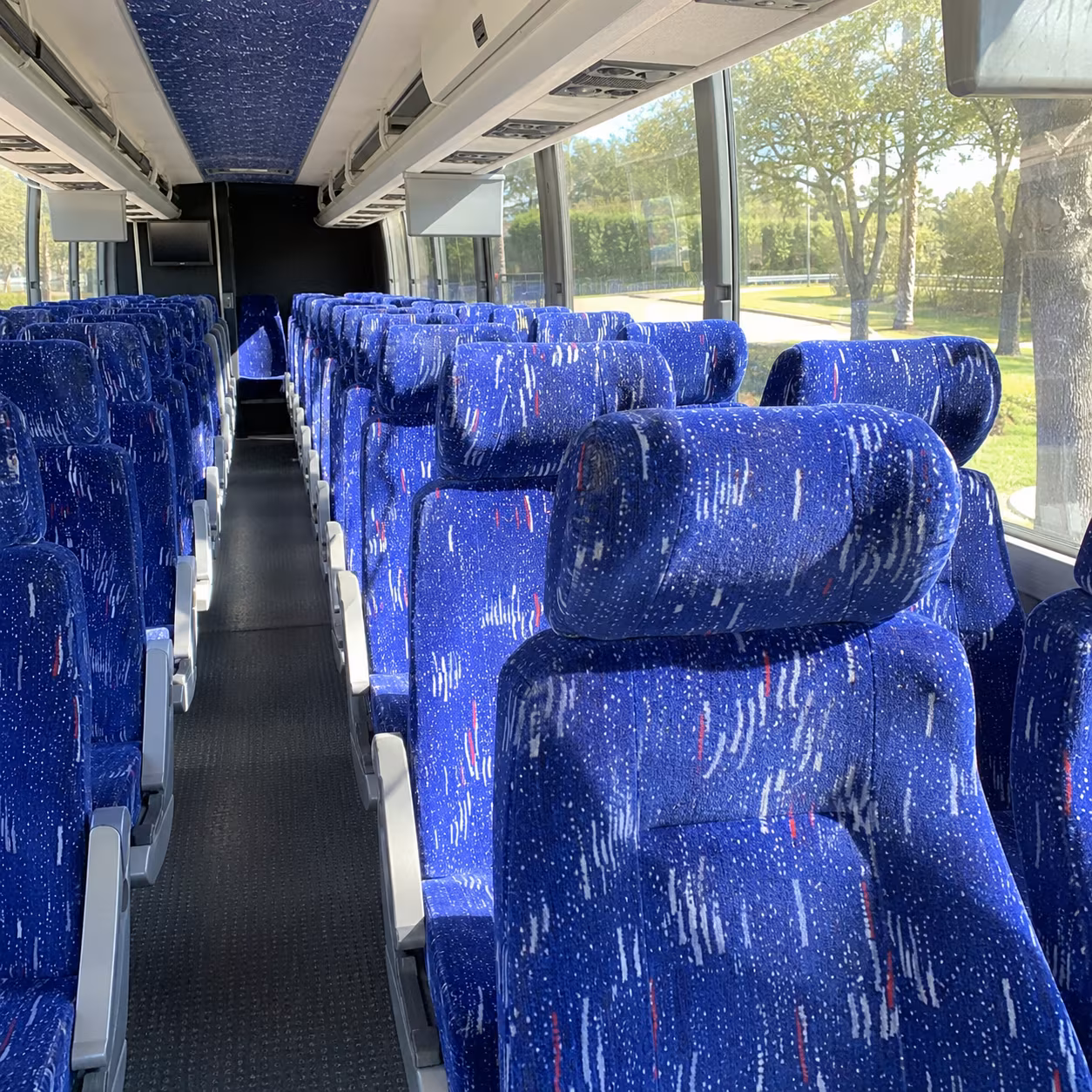 Lafayette Corporate Transportation party bus exterior