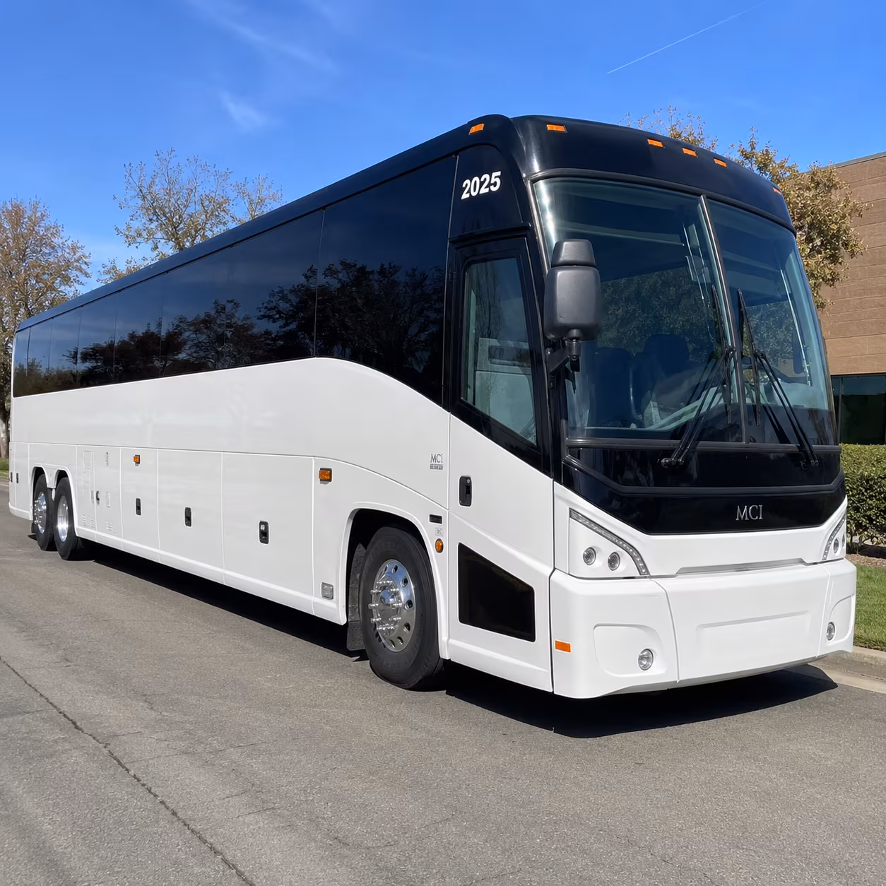 Lafayette School Event Transportation party bus exterior