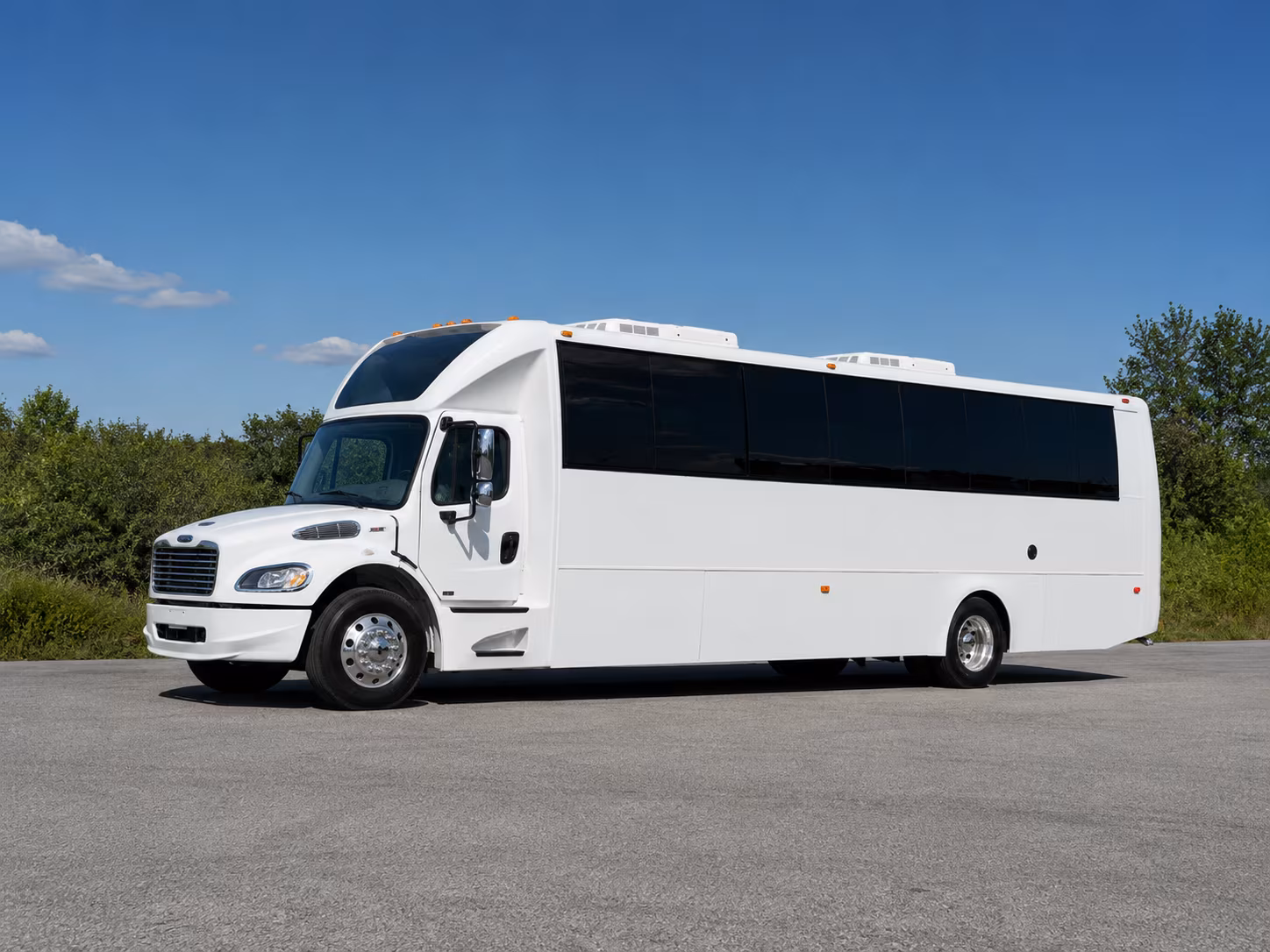 Lafayette Wedding Transportation onboard seating
