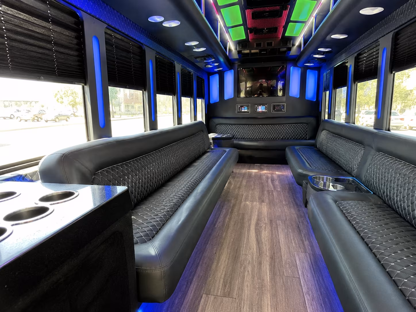 Lafayette Winery Tour & Pub Crawl Transportation party bus exterior